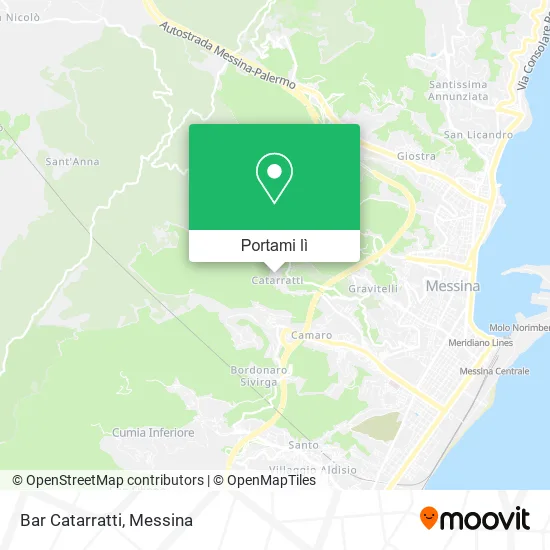 Mappa Bar Catarratti