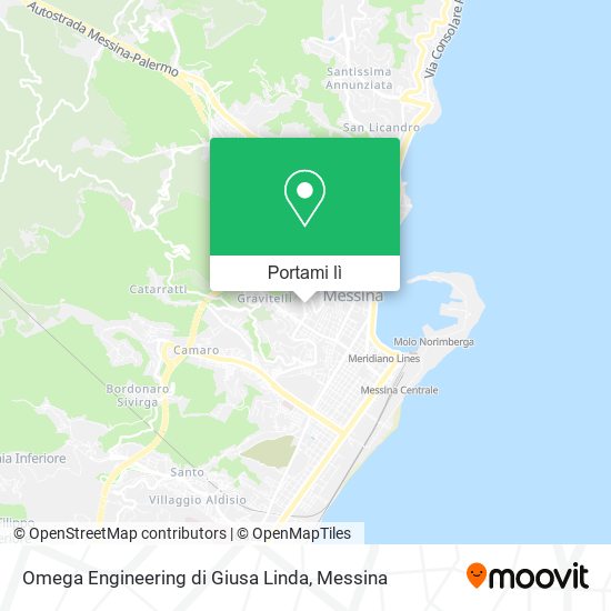 Mappa Omega Engineering di Giusa Linda