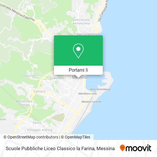 Mappa Scuole Pubbliche Liceo Classico la Farina