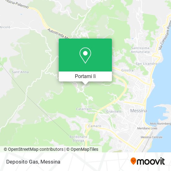 Mappa Deposito Gas