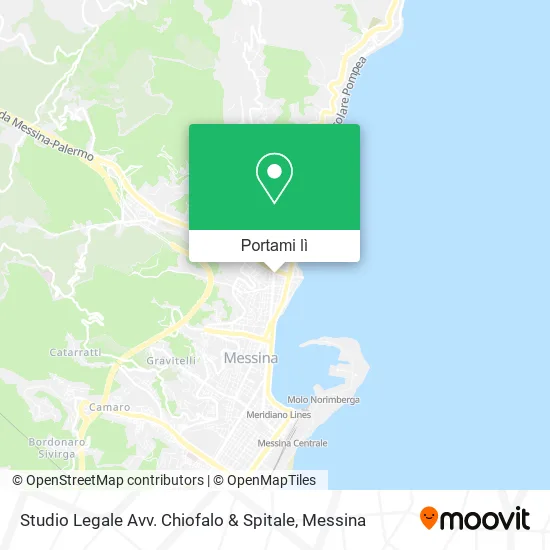 Mappa Studio Legale Avv. Chiofalo & Spitale
