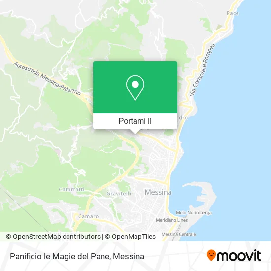 Mappa Panificio le Magie del Pane