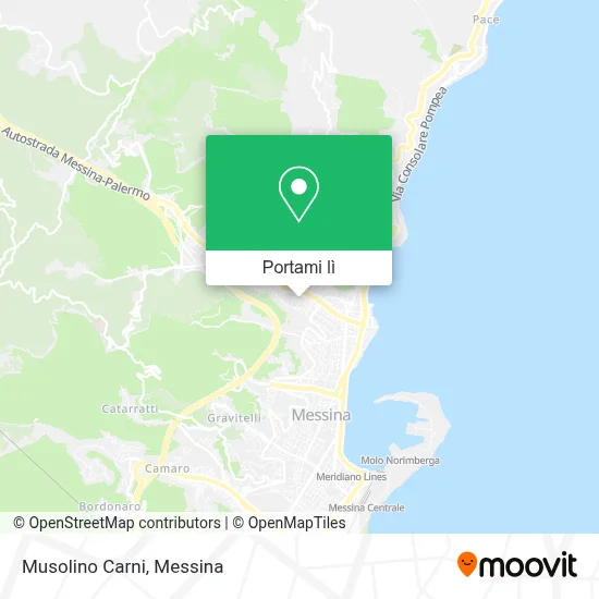 Mappa Musolino Carni