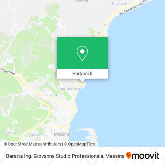 Mappa Baratta Ing. Giovanna Studio Professionale