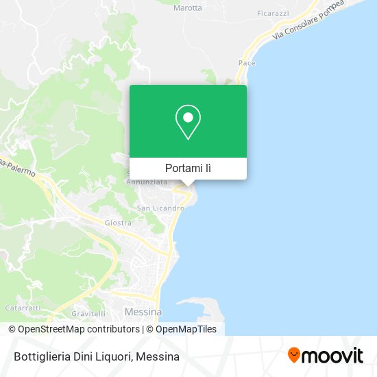 Mappa Bottiglieria Dini Liquori