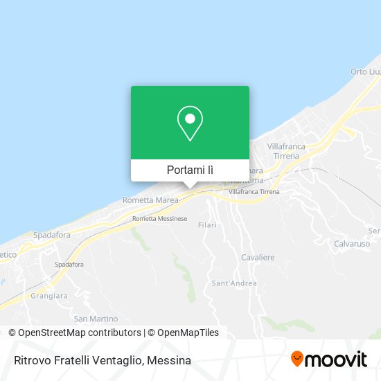 Mappa Ritrovo Fratelli Ventaglio