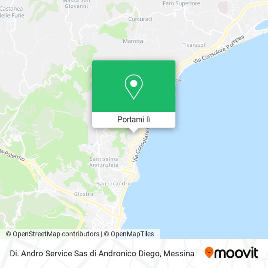 Mappa Di. Andro Service Sas di Andronico Diego