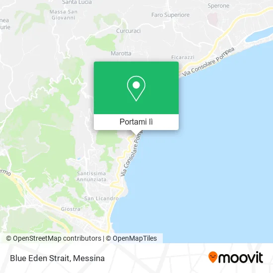Mappa Blue Eden Strait