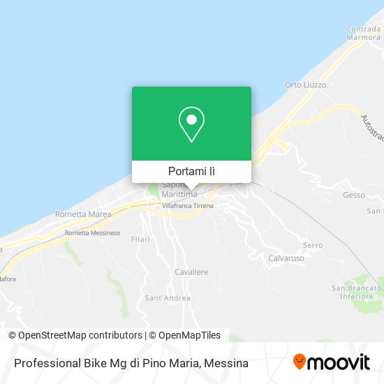 Mappa Professional Bike Mg di Pino Maria