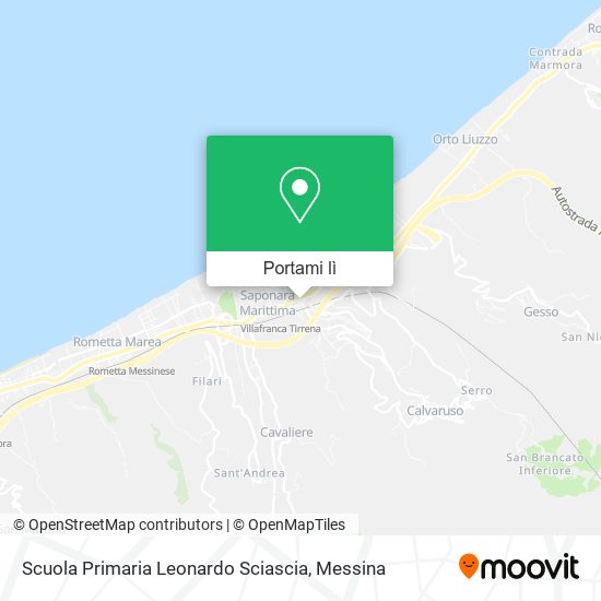 Mappa Scuola Primaria Leonardo Sciascia