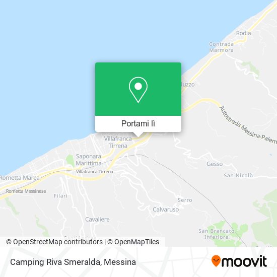 Mappa Camping Riva Smeralda