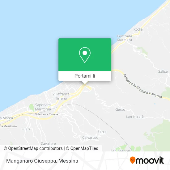 Mappa Manganaro Giuseppa