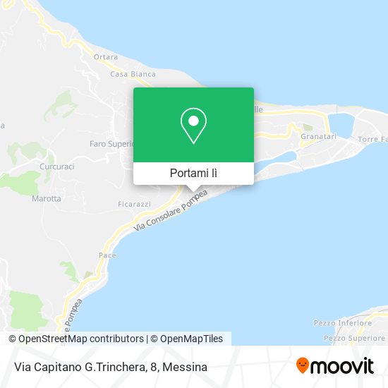 Mappa Via Capitano G.Trinchera, 8