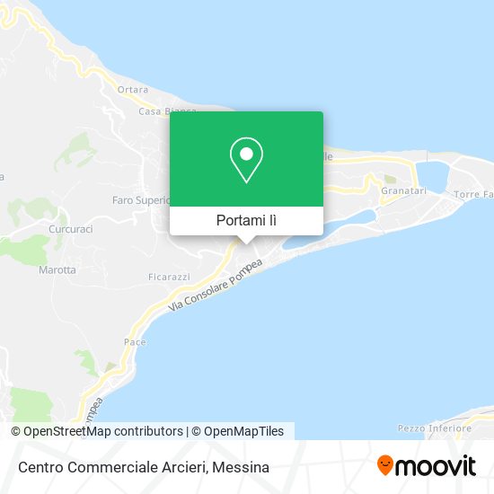 Mappa Centro Commerciale Arcieri