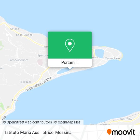 Mappa Istituto Maria Ausiliatrice