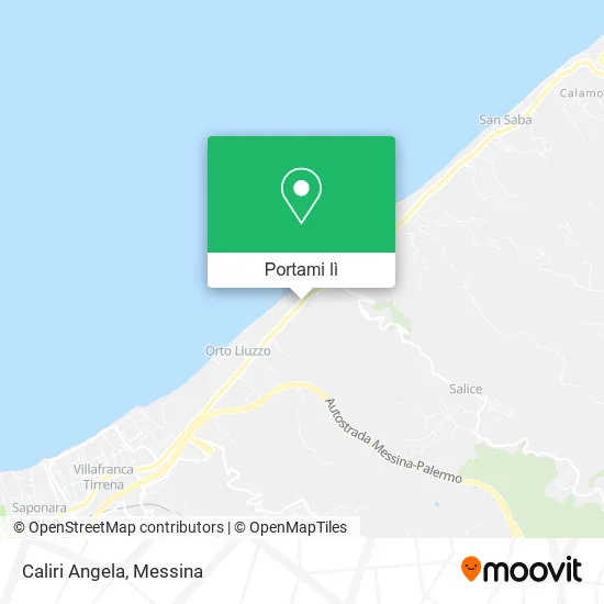 Mappa Caliri Angela