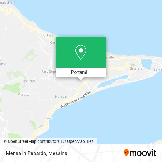 Mappa Mensa in Papardo