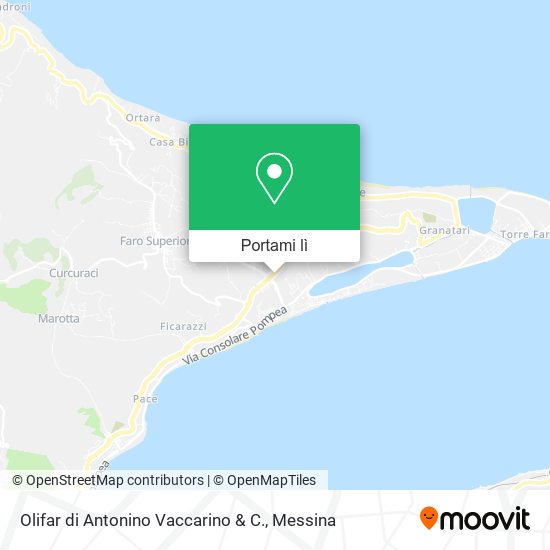 Mappa Olifar di Antonino Vaccarino & C.