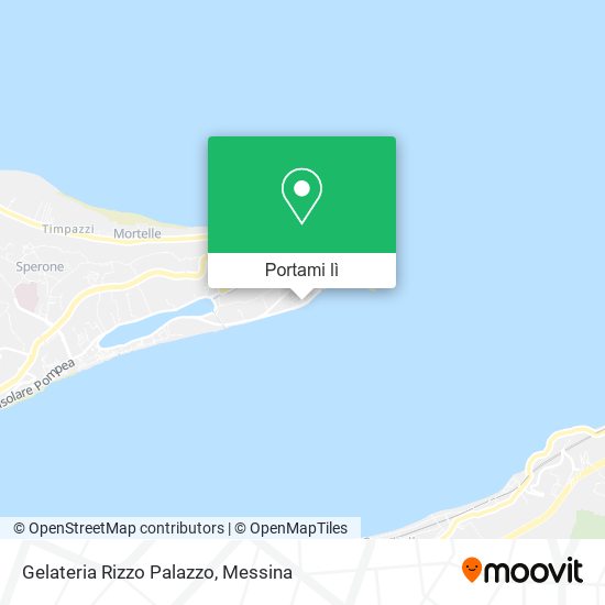 Mappa Gelateria Rizzo Palazzo