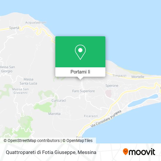 Mappa Quattropareti di Fotia Giuseppe