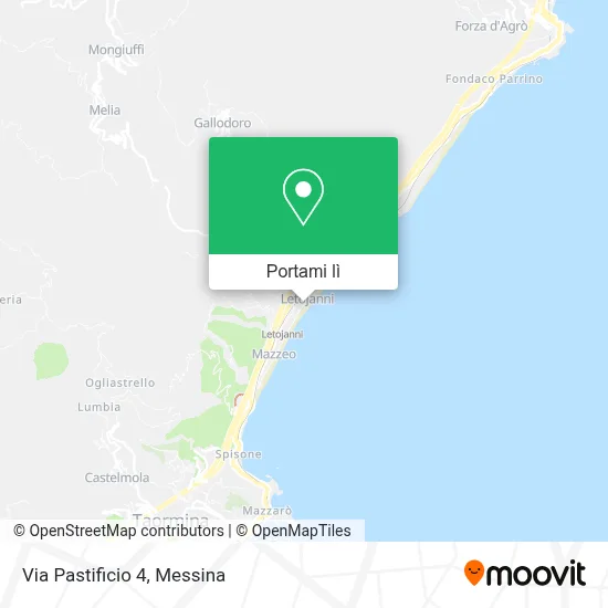 Mappa Via Pastificio  4