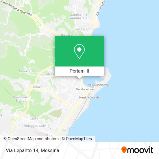 Mappa Via Lepanto  14