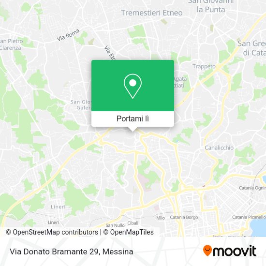 Mappa Via Donato Bramante  29