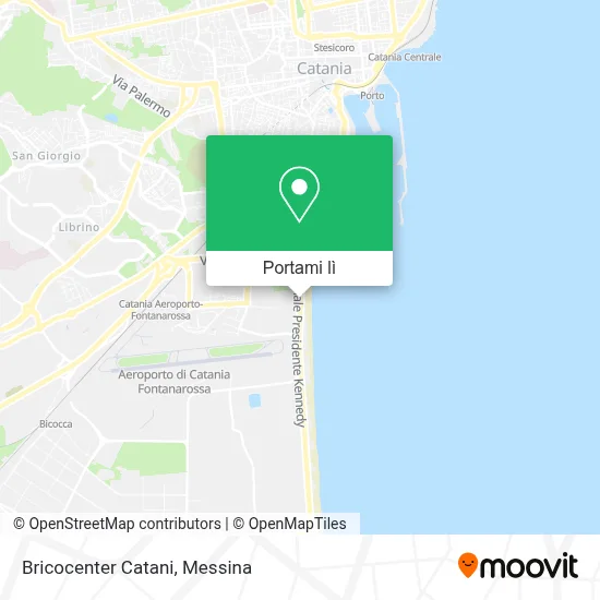 Mappa Bricocenter Catani