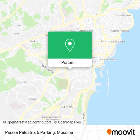 Mappa Piazza Palestro, 6 Parking