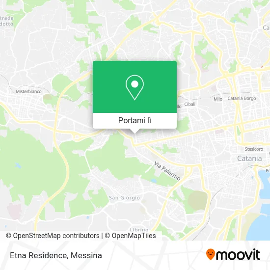 Mappa Etna Residence