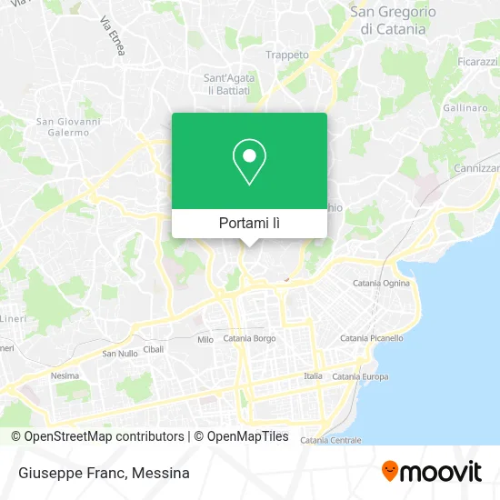 Mappa Giuseppe Franc