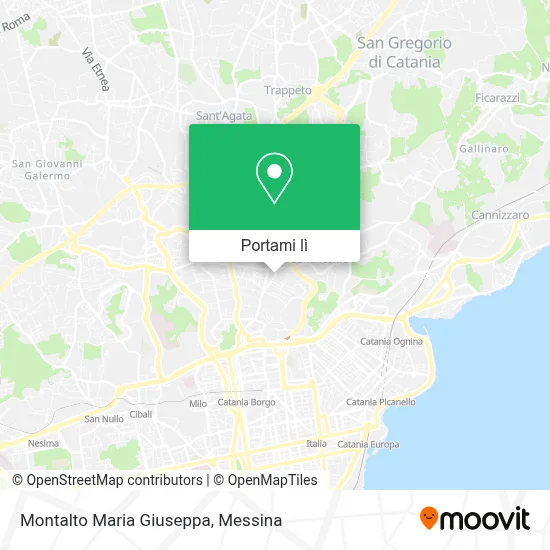 Mappa Montalto Maria Giuseppa