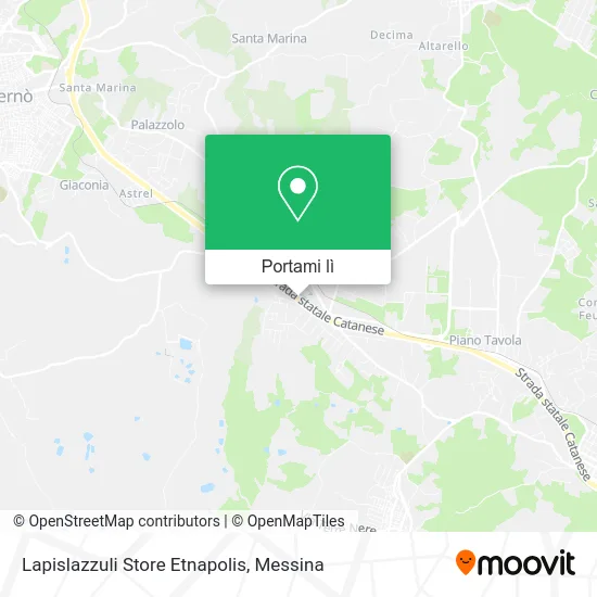 Mappa Lapislazzuli Store Etnapolis