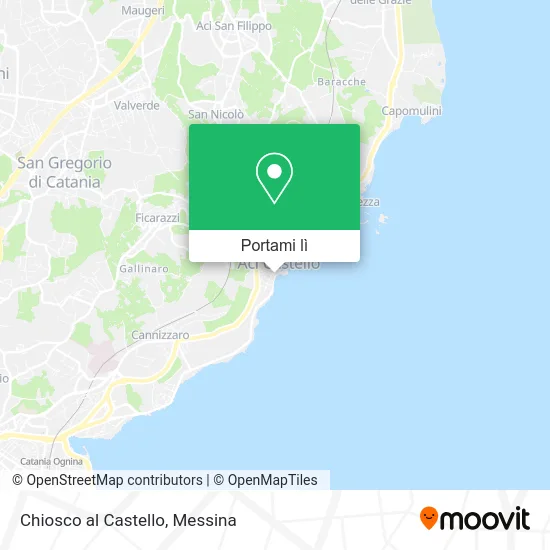 Mappa Chiosco al Castello
