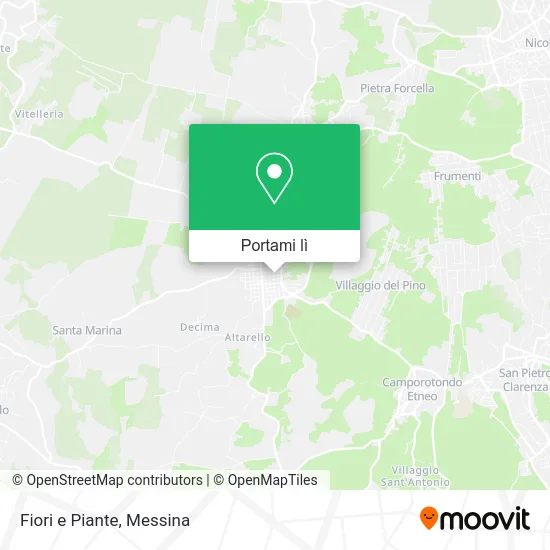 Mappa Fiori e Piante