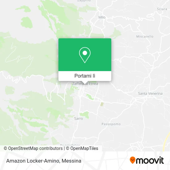 Mappa Amazon Locker-Amino