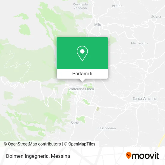 Mappa Dolmen Ingegneria