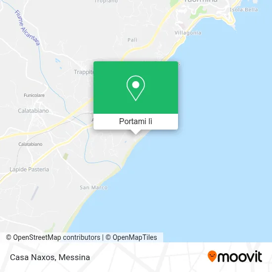 Mappa Casa Naxos