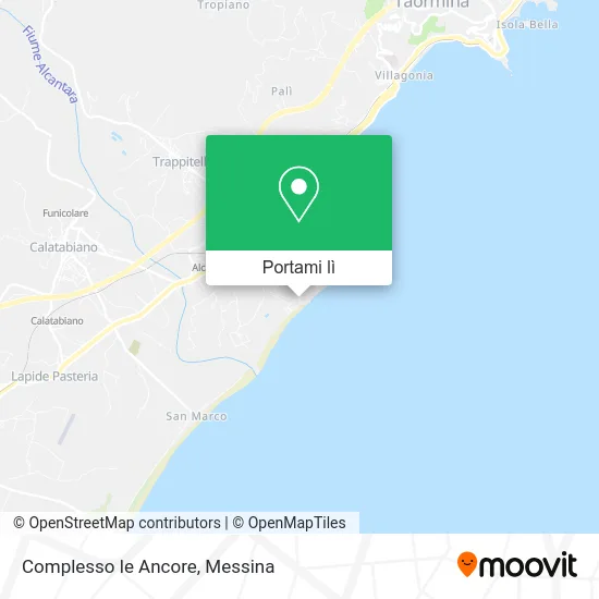 Mappa Complesso le Ancore