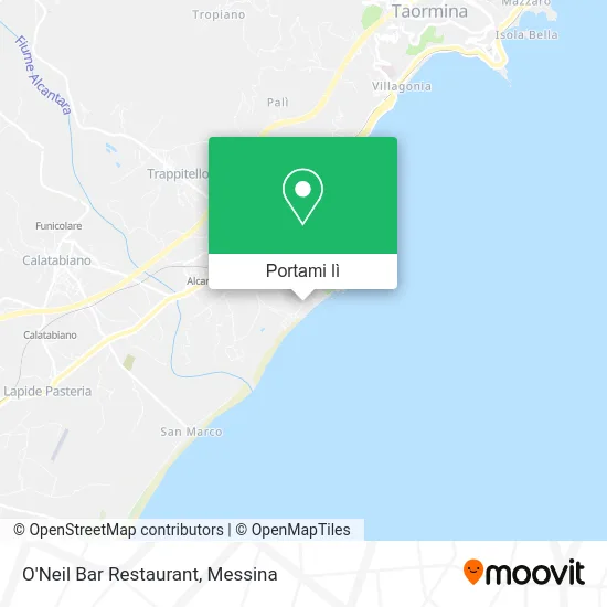 Mappa O'Neil Bar Restaurant