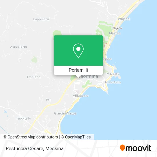 Mappa Restuccia Cesare