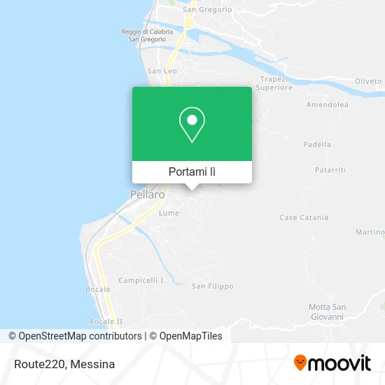 Mappa Route220