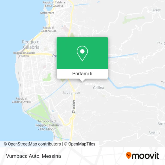 Mappa Vumbaca Auto