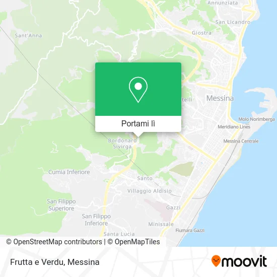 Mappa Frutta e Verdu