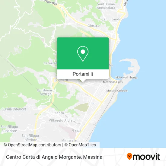 Mappa Centro Carta di Angelo Morgante