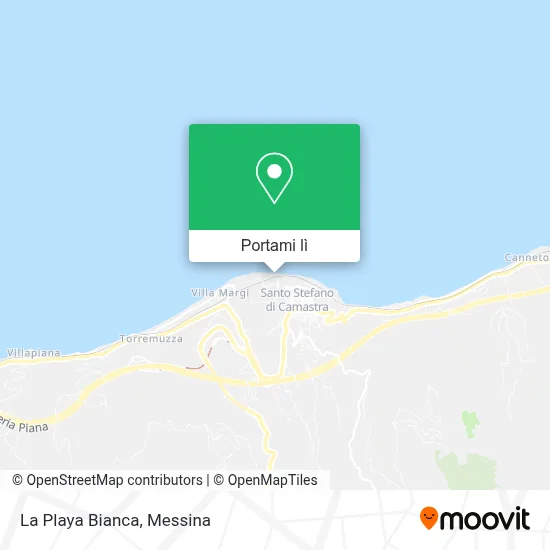 Mappa La Playa Bianca