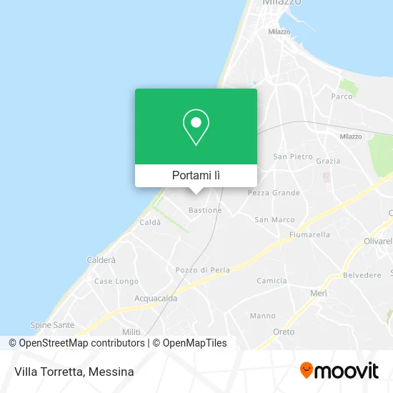 Mappa Villa Torretta