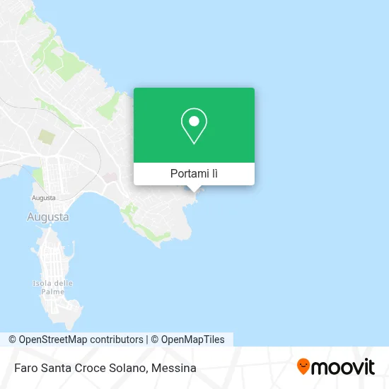 Mappa Faro Santa Croce Solano