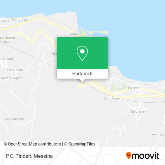 Mappa P.C. Tindari