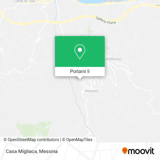 Mappa Casa Migliaca